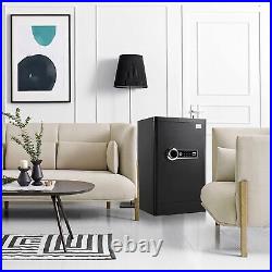 3.83 Cubic Deluxe Biometric Fingerprint Safe Box Smart Touch for Home Office