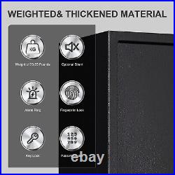 5 Gun Safe Fingerprint Digital Password Rifle Cabinet Quick Access Pistol