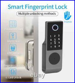 APP Smart Lock Outdoor Waterproof Wifi Double Sided Fingerprint Lock Password