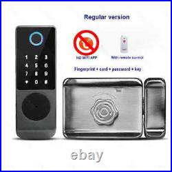 APP Smart Lock Outdoor Waterproof Wifi Double Sided Fingerprint Lock Password