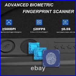 Advanced Biometric Safe with Smart Alarm & 3 Methods of Quick Access Pry-Resistant