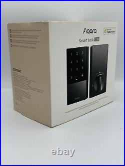 Aqara Smart Lock U100, Fingerprint Keyless Entry Door Lock with Apple Home Key