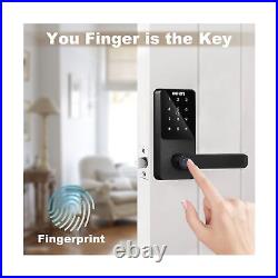 BBEN WiFi Smart Lock with Gateway, Biometric Fingerprint Keyless Entry Door Lo