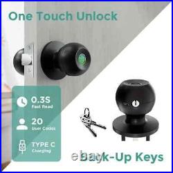 BRAND NEW! Smart Door Knob Lock Fingerprint Biometric Lock with App