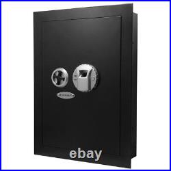 Barska Biometric Wall Hidden Safe Fingerprint Lock Security Box, AX12038