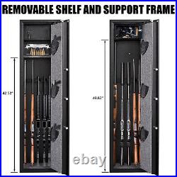 Biometic Fingerprint Gun Safe, Quick Access Gun Safes for Home Rifle and Pistols