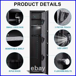 Biometic Fingerprint Gun Safe, Quick Access Gun Safes for Home Rifle and Pistols