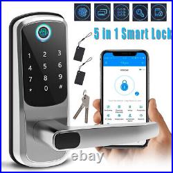 Biometric Fingerprint Digital Keypad Code Keyless Entry APP Smart Door Lock US