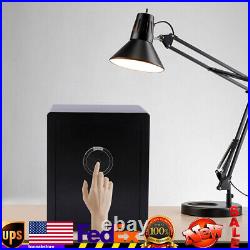 Biometric Fingerprint Fireproof Safe Box Digital Security Lock Home Office