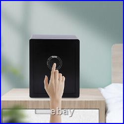 Biometric Fingerprint Fireproof Safe Box Digital Security Lock Home Office