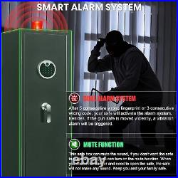 Biometric Fingerprint Gun Safe, 3-5 Rifle Gun Safes for Home Rifle and Pistols