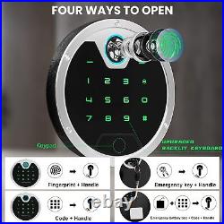 Biometric Fingerprint Gun Safe, 3-5 Rifle Gun Safes for Home Rifle and Pistols