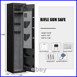 Biometric Fingerprint Gun Safe, 3-5 Rifle Gun Safes for Home Rifle and Pistols