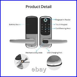 Biometric Smart Door Lock Wifi Fingerprint Touch Password Digital Keyless Keypad