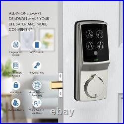 Biometric fingerprint electronic smart door lock