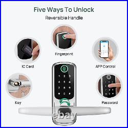 Bluetooth Smart Door Lock WiFi Keyless Entry Biometric Fingerprint APP Door Lock