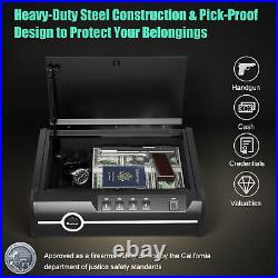 Costway Quick-Access Dual Firearm Safety Device with Biometric Fingerprint Lock