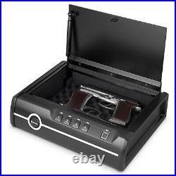 Costway Quick-Access Dual Firearm Safety Device with Biometric Fingerprint Lock