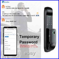 Digital Electronic Lock for Tuya smart lock with Biometric Fingerprint Lock 5in1