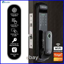 Digital Electronic Lock for Tuya smart lock with Biometric Fingerprint Lock 5in1