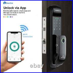 Digital Electronic Lock for Tuya smart lock with Biometric Fingerprint Lock 5in1