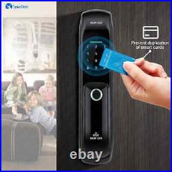 Digital Electronic Lock for Tuya smart lock with Biometric Fingerprint Lock 5in1