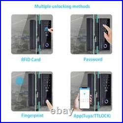 Digital Keyless Lock Biometric Fingerprint Wifi Electronic Sliding Door Set