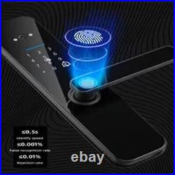 Digital Lock Wifi Biometric Camera Fingerprint Aluminum Electronic Smart Door