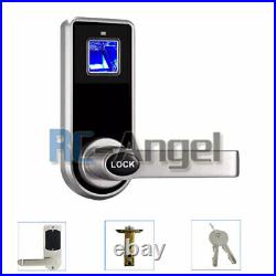 Electronic Digital Smart Biometric Fingerprint Door Lock Security Entry With 2 Key