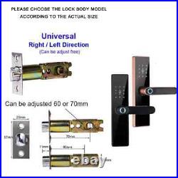 Electronic Lock Bluetooth Smart Door Lock Fingerprint Lock Password IC Card Key