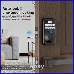 Fingerprint Door Lock, Keyless Entry Lock Keypad Deadbolt with 20 Biometric F