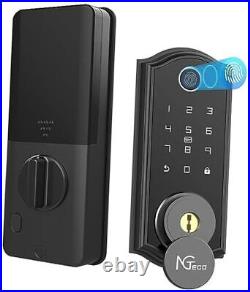 Fingerprint Door Lock, Smart Deadbolt with Bluetooth, Biometric Fingerprint