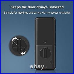 Fingerprint Door Lock, Smart Deadbolt with Bluetooth, Biometric Fingerprint