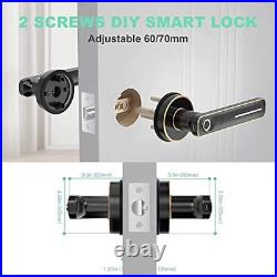 Fingerprint Door Lock Smart Door Lock Biometric Door Knob Keyless Entry Door