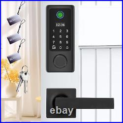 Fingerprint Door Lock with 2 Level Handles, Smart Door Lock, Door Locks with