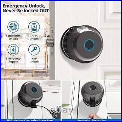 Fingerprint Door Locks, Smart Biometric Door Lock, Rechargeable Smart Door