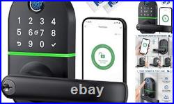 Fingerprint Smart Door Lock Keyless, Keypad Entry Biometric, A-Keypad Lock