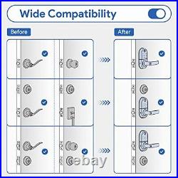 Fingerprint Smart Door Lock Keyless, Keypad Entry Biometric, A-Keypad Lock