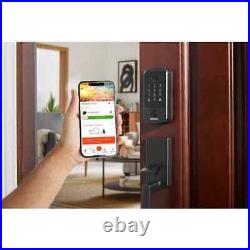 Hubspace Aged Bronze Biometric Fingerprint Touchpad Deadbolt