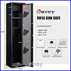 Kavey 5 Biometric Fingerprint Gun Safe, Rifle Safe for 5 Rifles & 5 Pistols