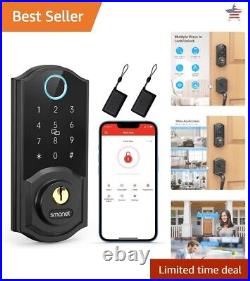 Keyless Entry Smart Lock Fingerprint Biometric, Digital Keypads, Alexa Control