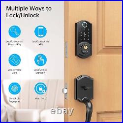 Keyless Entry Smart Lock Fingerprint Biometric, Digital Keypads, Alexa Control