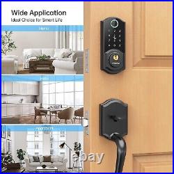 Keyless Entry Smart Lock Fingerprint Biometric, Digital Keypads, Alexa Control