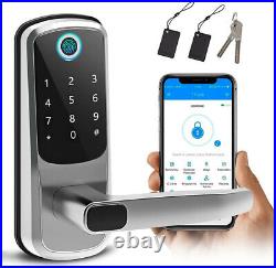 Keyless Entry Smart WiFi Door Lock Biometric Fingerprint Touch Keypad / Doorbell