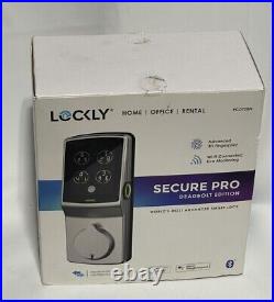 LOCKLY Secure Pro PGD728W Advanced 3D Fingerprint Biometric Smart Wi-Fi Deadbolt