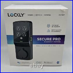 LOCKLY Secure Pro PGD728W Advanced 3D Fingerprint Biometric Smart Wi-Fi Deadbolt