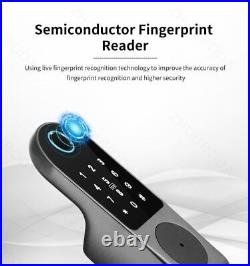 Metal Fingerprint Lock Digital Bluetooth Zinc Alloy Wifi Electronic Door 12V