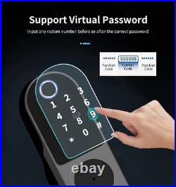Metal Fingerprint Lock Digital Bluetooth Zinc Alloy Wifi Electronic Door 12V