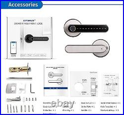 NewestSmart Lock CATCHFACE Fingerprint Door Lock Biometric Door Lock WiFi/C