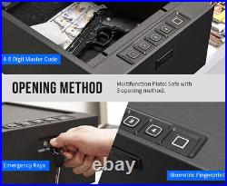 RPNB Gun Safe DOJ Certified Biometric Fingerprint Quick-Access New